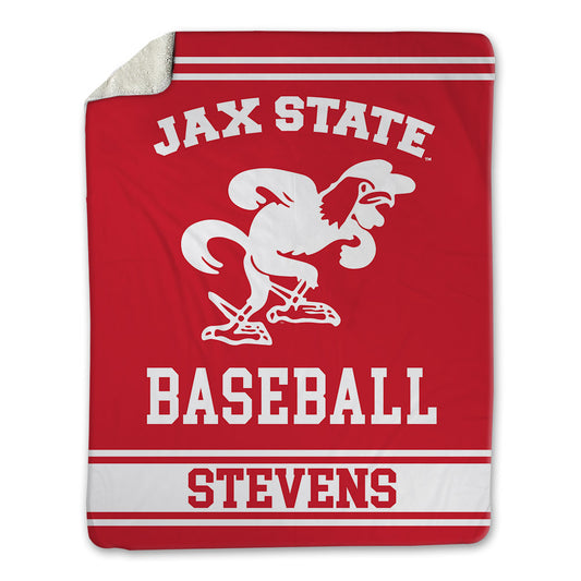Jax State - NCAA Baseball : Ryan Stevens - Blanket-0