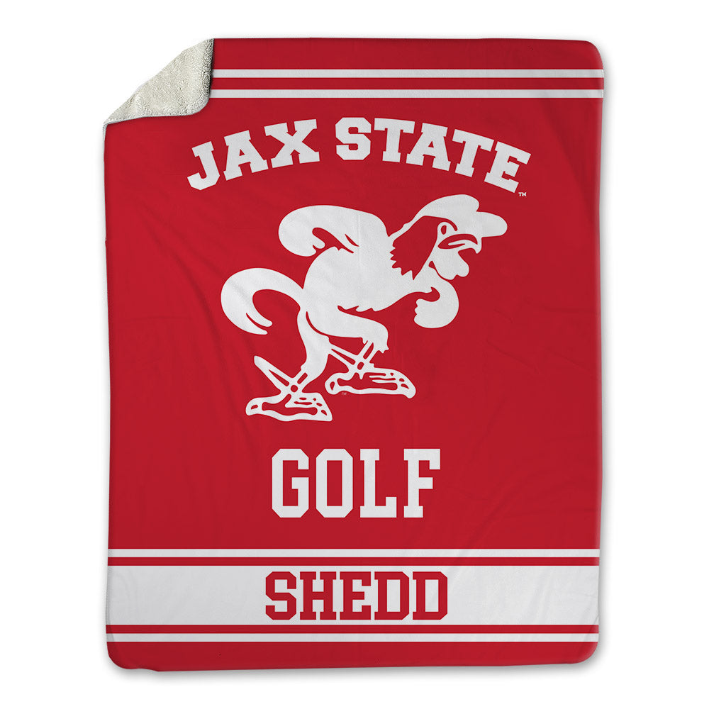 Jax State - NCAA Men's Golf : Ben Shedd - Blanket-0