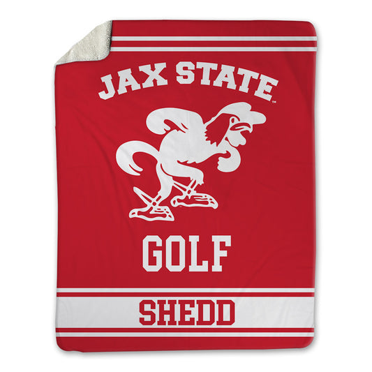 Jax State - NCAA Men's Golf : Ben Shedd - Blanket-0