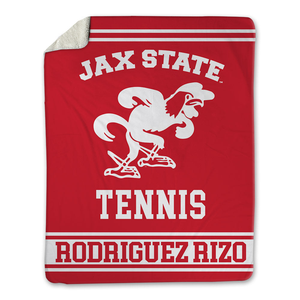 Jax State - NCAA Women's Tennis : Angeles Rodriguez Rizo - Blanket-0