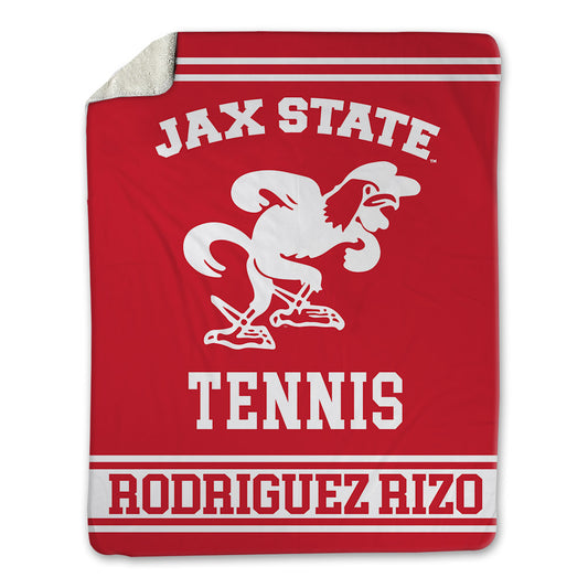 Jax State - NCAA Women's Tennis : Angeles Rodriguez Rizo - Blanket-0