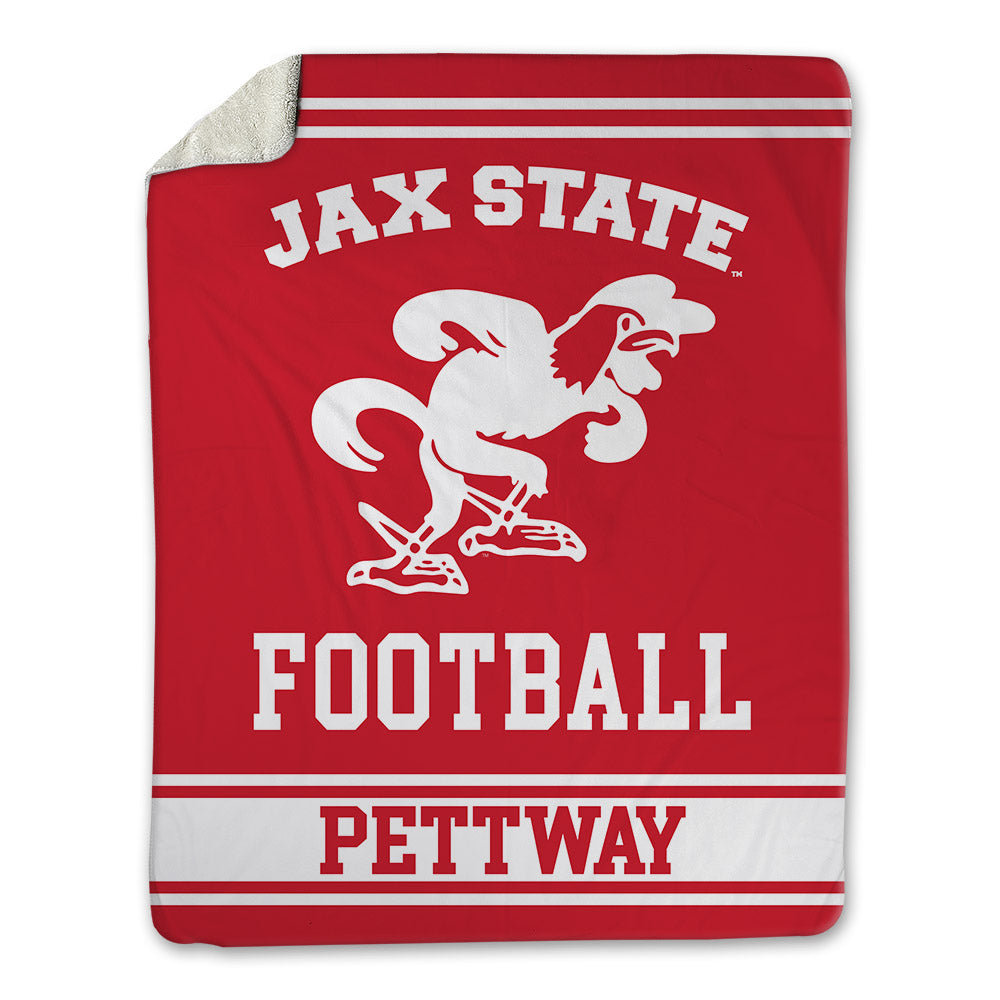 Jax State - NCAA Football : Devin Pettway - Blanket-0