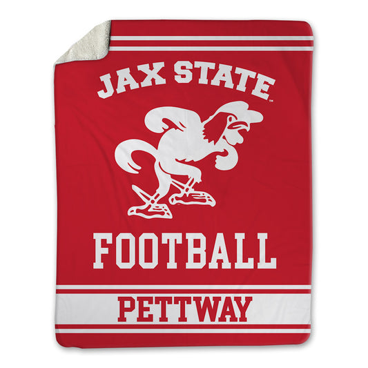 Jax State - NCAA Football : Devin Pettway - Blanket-0