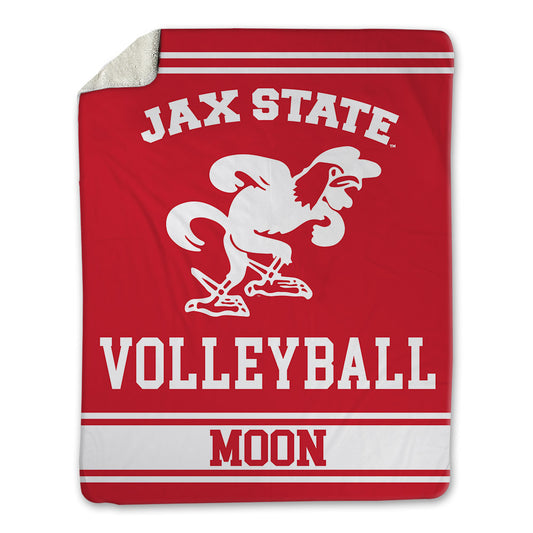 Jax State - NCAA Women's Volleyball : Delaney Moon - Blanket-0