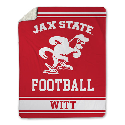 Jax State - NCAA Football : Britin Witt - Blanket-0