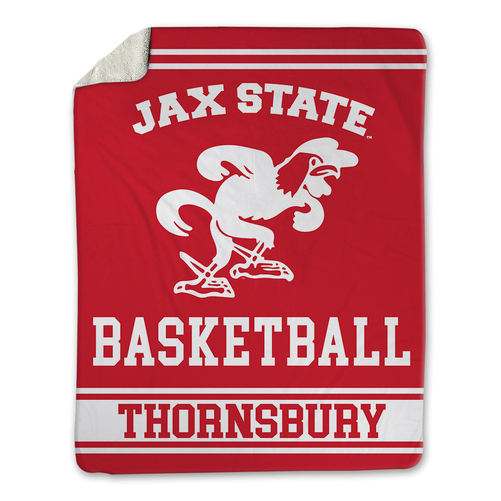 Jax State - NCAA Women's Basketball : Kyera Thornsbury - Blanket-0