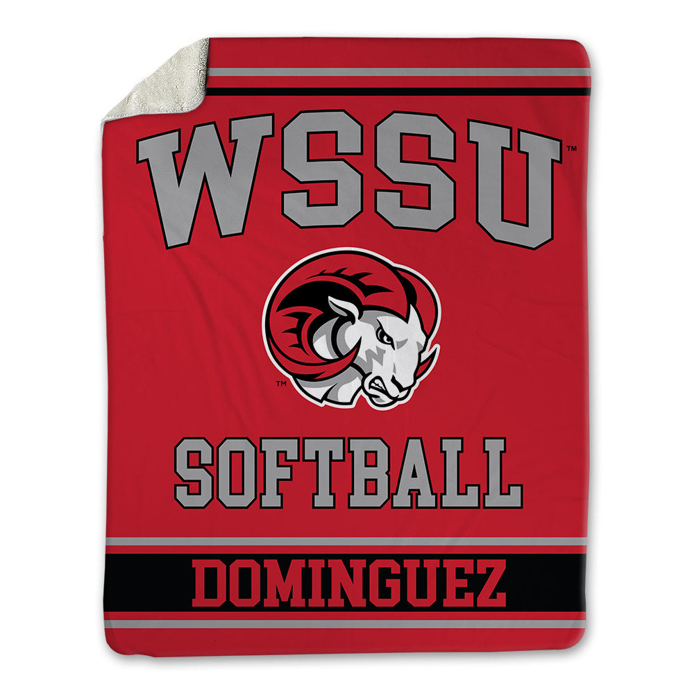WSSU - NCAA Softball : Bailey Dominguez - Blanket-0