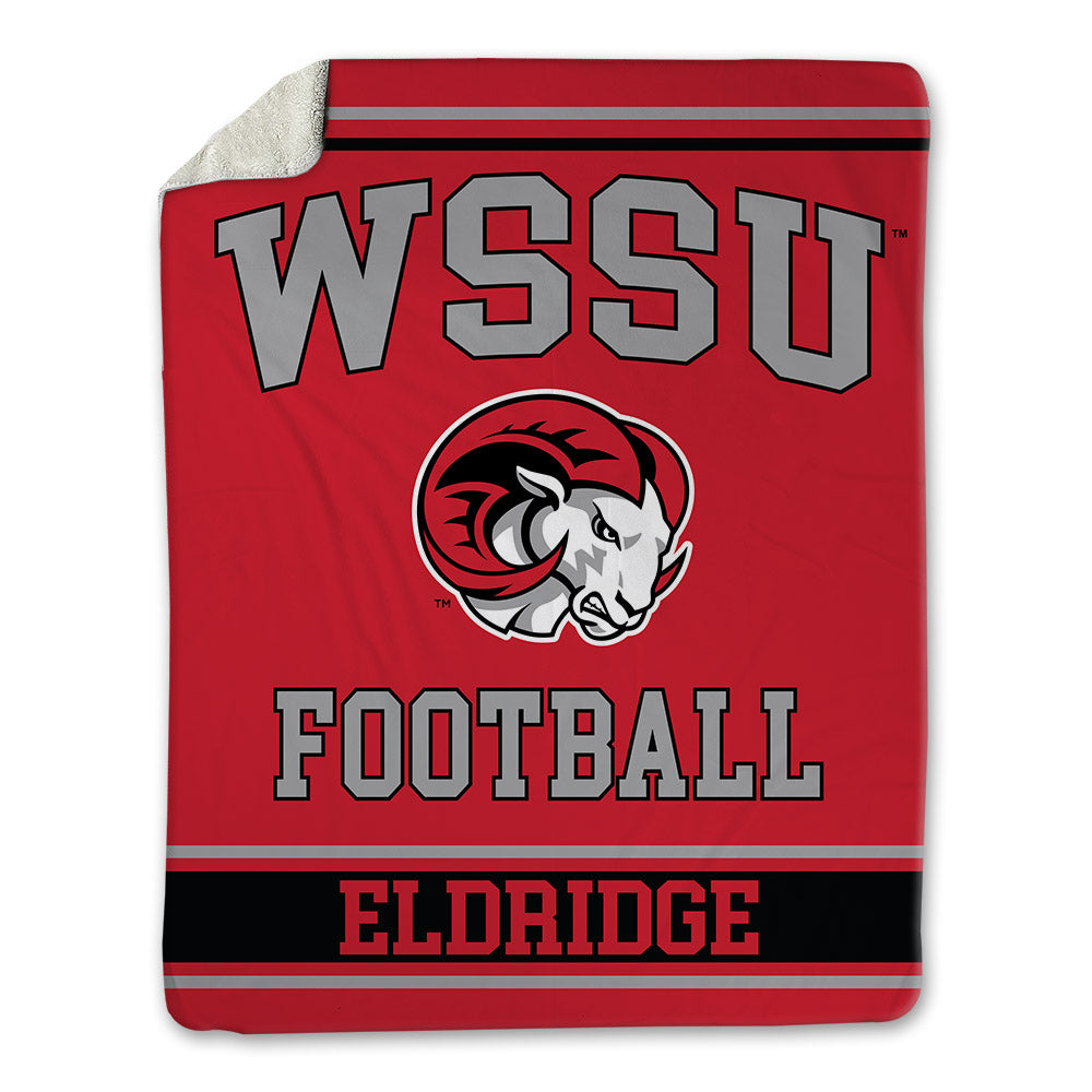 WSSU - NCAA Football : Davion Eldridge - Blanket-0