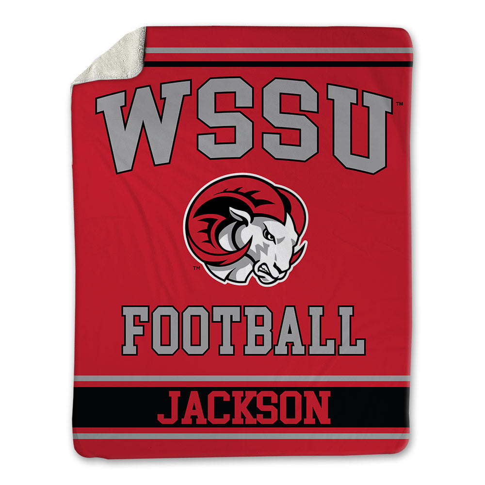 WSSU - NCAA Football : Julius Jackson - Blanket-0