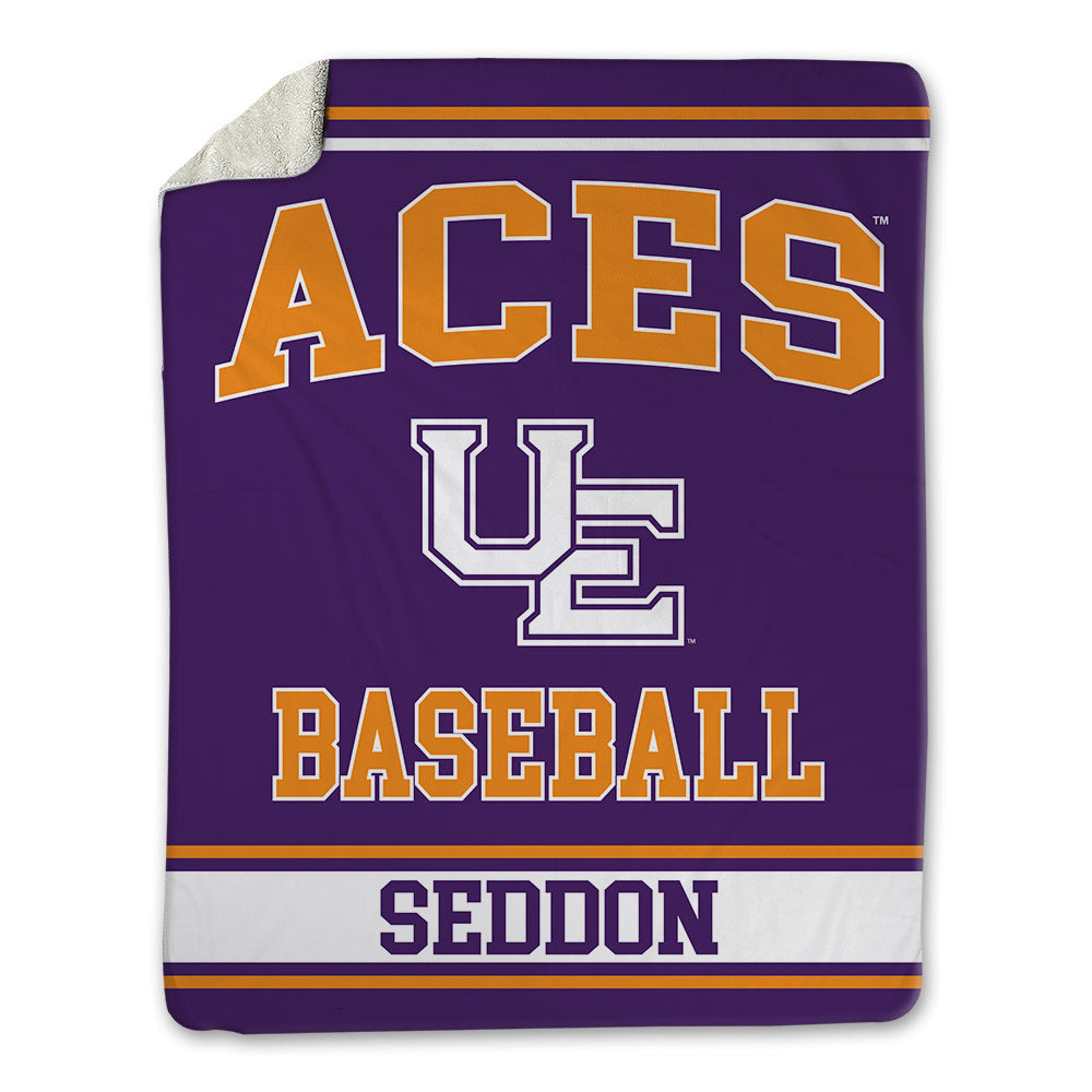 Evansville - NCAA Baseball : Ryan Seddon - Blanket-0