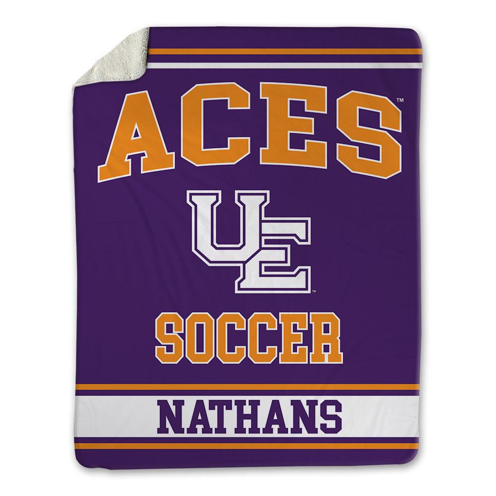 Evansville - NCAA Women's Soccer : Emma Nathans - Blanket-0