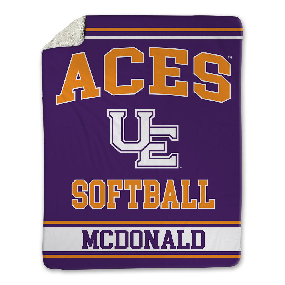 Evansville - NCAA Softball : Emma Mcdonald - Blanket-0