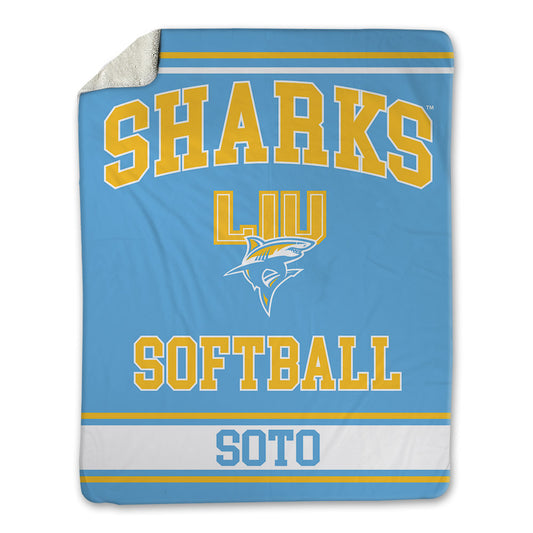 LIU - NCAA Softball : Anais Soto - Blanket-0