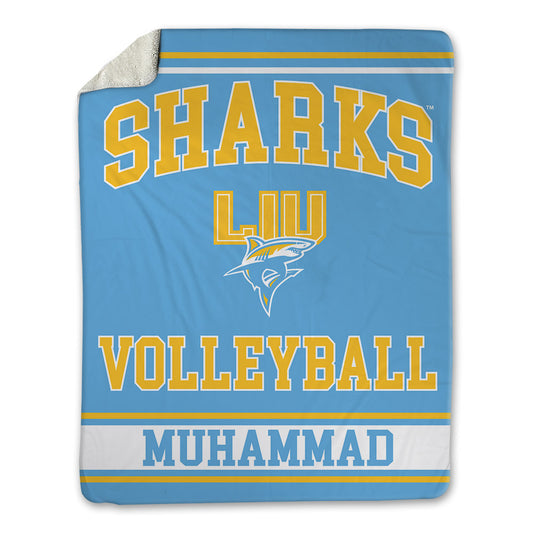 LIU - NCAA Women's Volleyball : Yasmeen Muhammad - Blanket-0