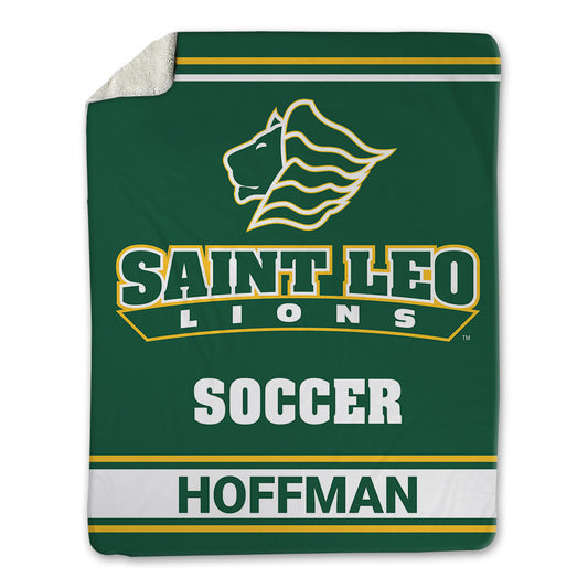 Saint Leo - NCAA Men's Soccer : Juan Hoffman - Blanket-0