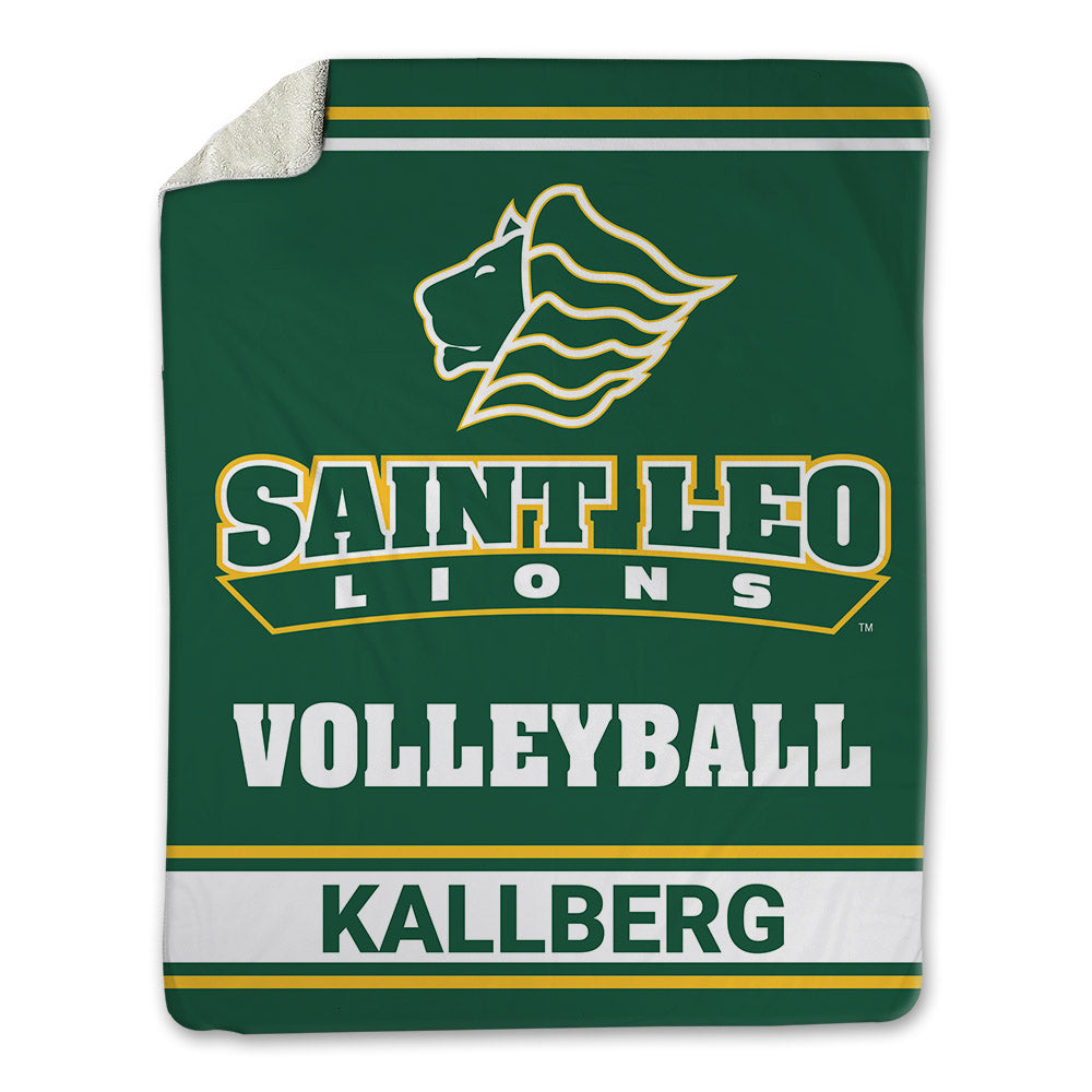 Saint Leo - NCAA Women's Volleyball : Brielle Kallberg - Blanket-0