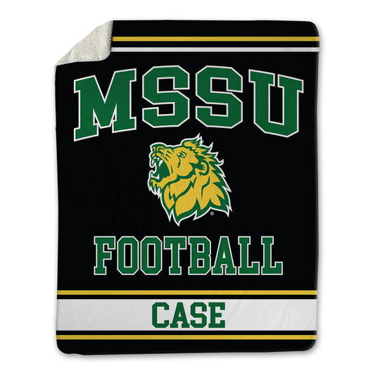 MSSU - NCAA Football : Ian Case - Blanket-0