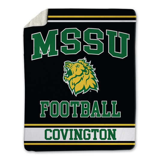 MSSU - NCAA Football : Ralph Covington - Blanket-0