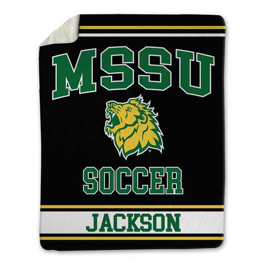 MSSU - NCAA Women's Soccer : Shelby Jackson - Blanket-0