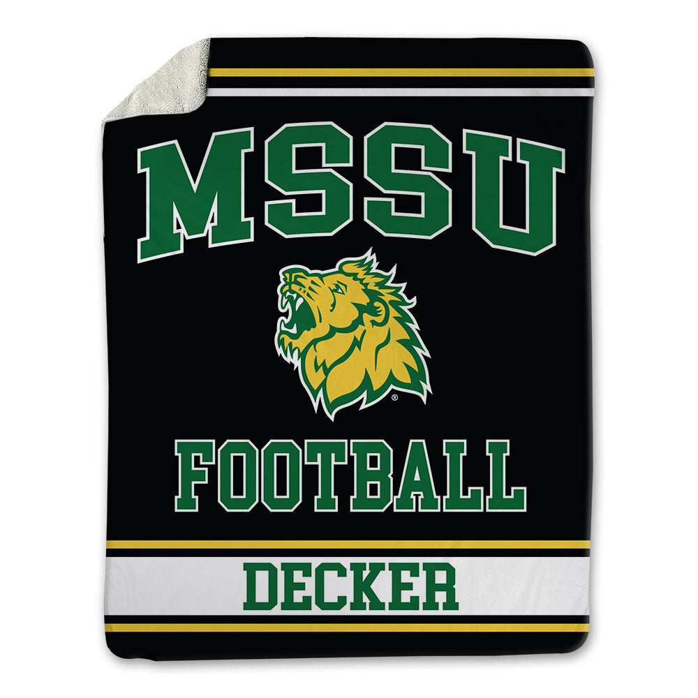 MSSU - NCAA Football : Logan Decker - Blanket-0
