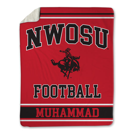 NWOSU - NCAA Football : Elijah Muhammad - Blanket-0
