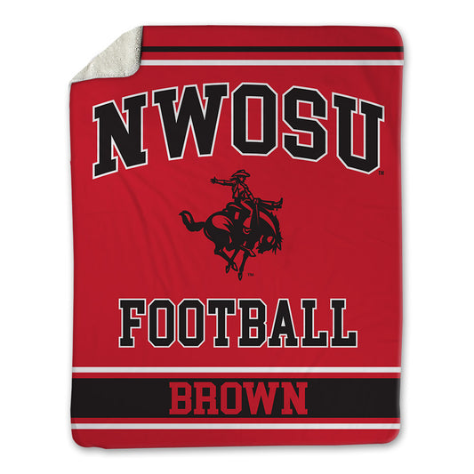 NWOSU - NCAA Football : Dashaun Brown - Blanket-0