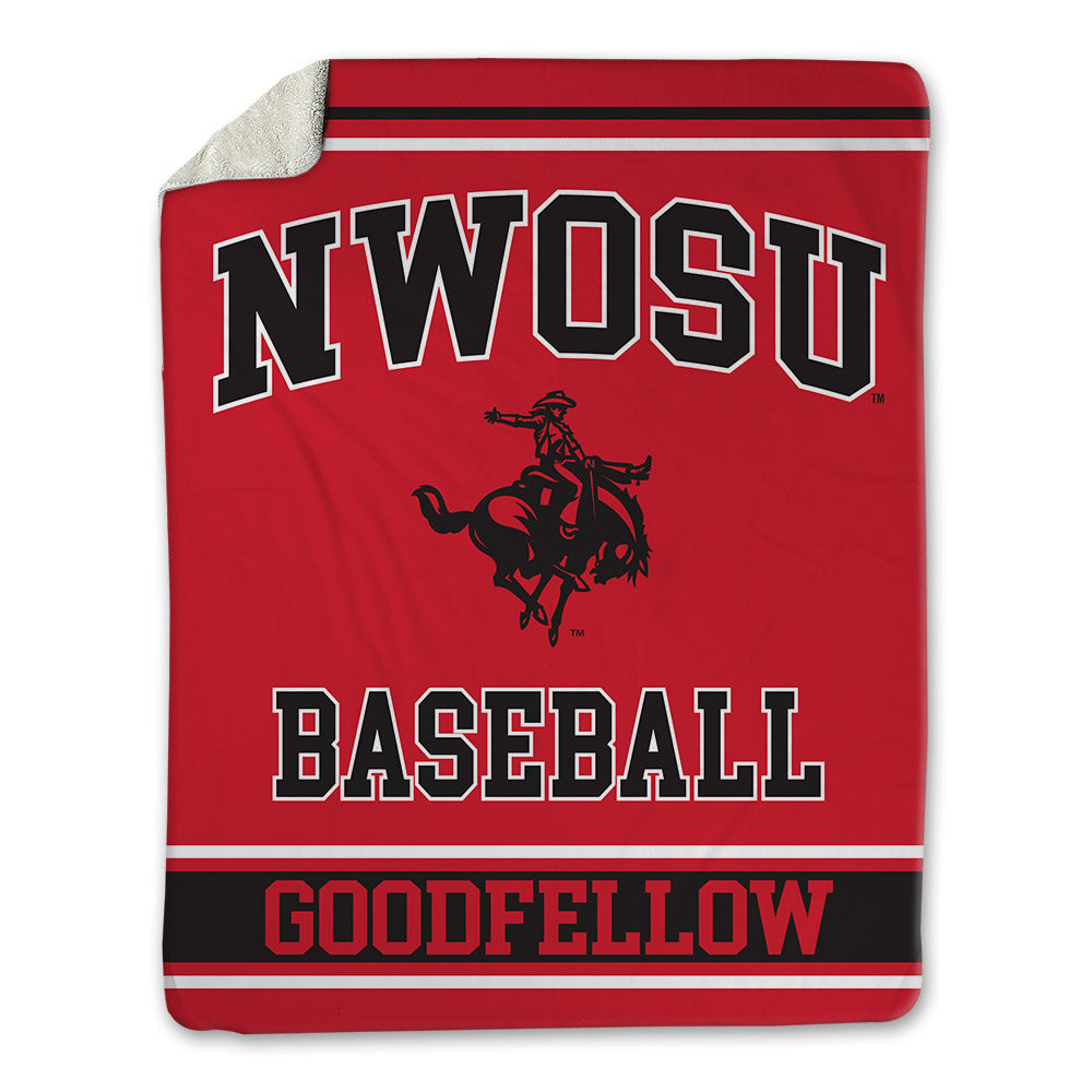 NWOSU - NCAA Baseball : Amari Goodfellow - Blanket-0