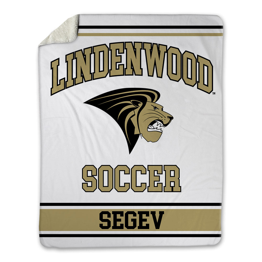 Lindenwood - NCAA Men's Soccer : Tal Segev - Blanket-1