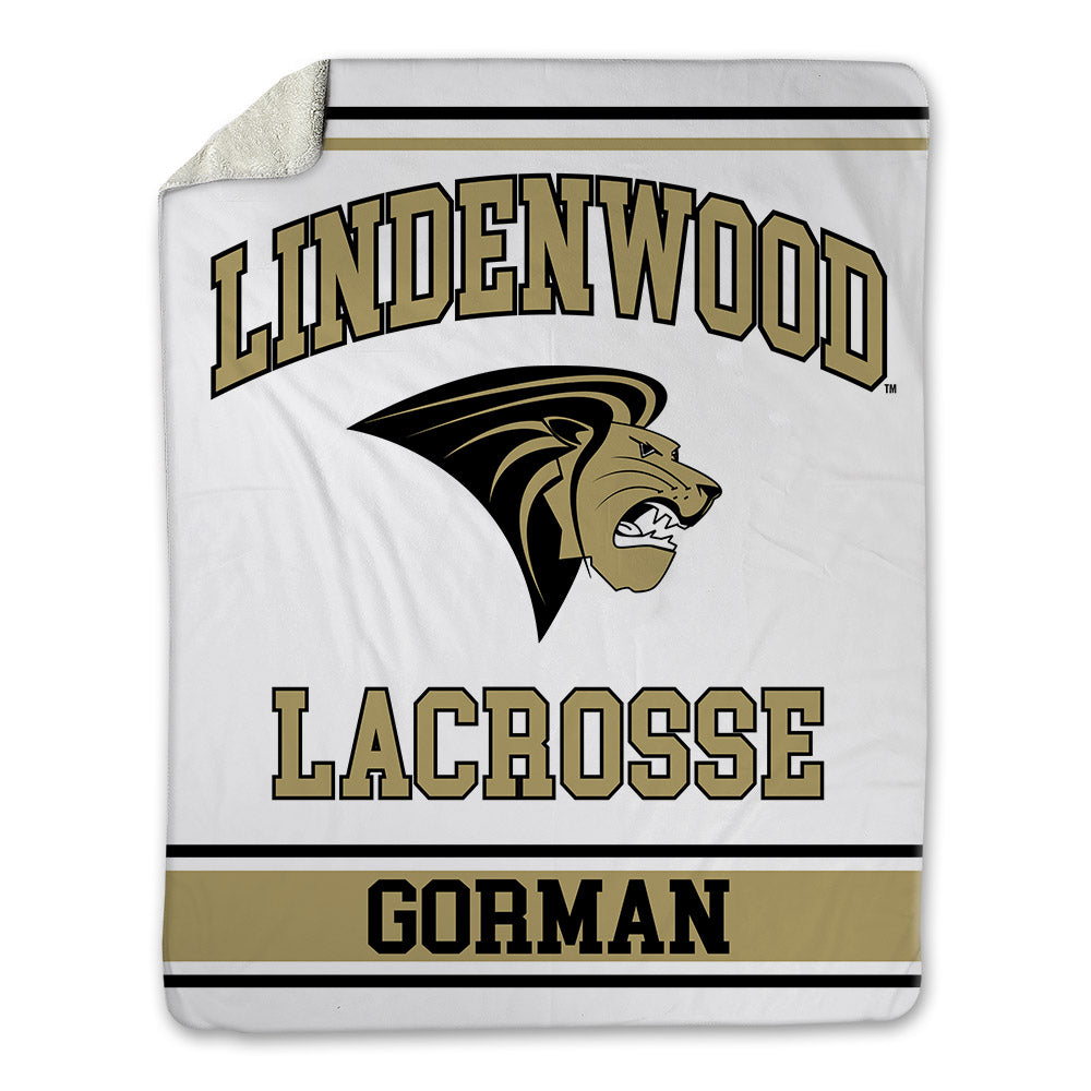 Lindenwood - NCAA Women's Lacrosse : Nicole Gorman - Blanket-1