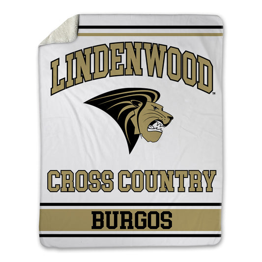 Lindenwood - NCAA Women's Cross Country : Valencia Burgos - Blanket-0