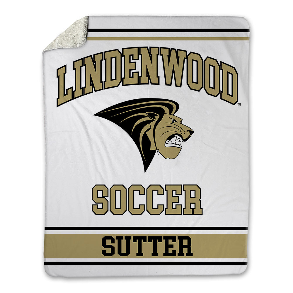 Lindenwood - NCAA Women's Soccer : Lily Sutter - Blanket-1