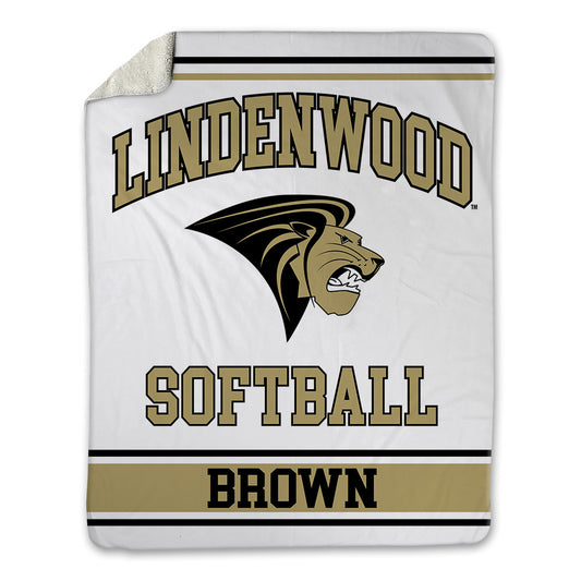 Lindenwood - NCAA Softball : Teryn Brown - Blanket-0
