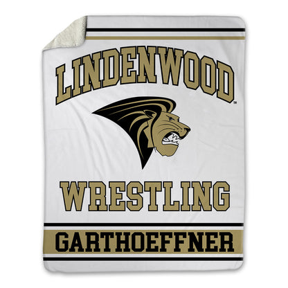 Lindenwood - NCAA Wrestling : Ryan Garthoeffner - Blanket-0