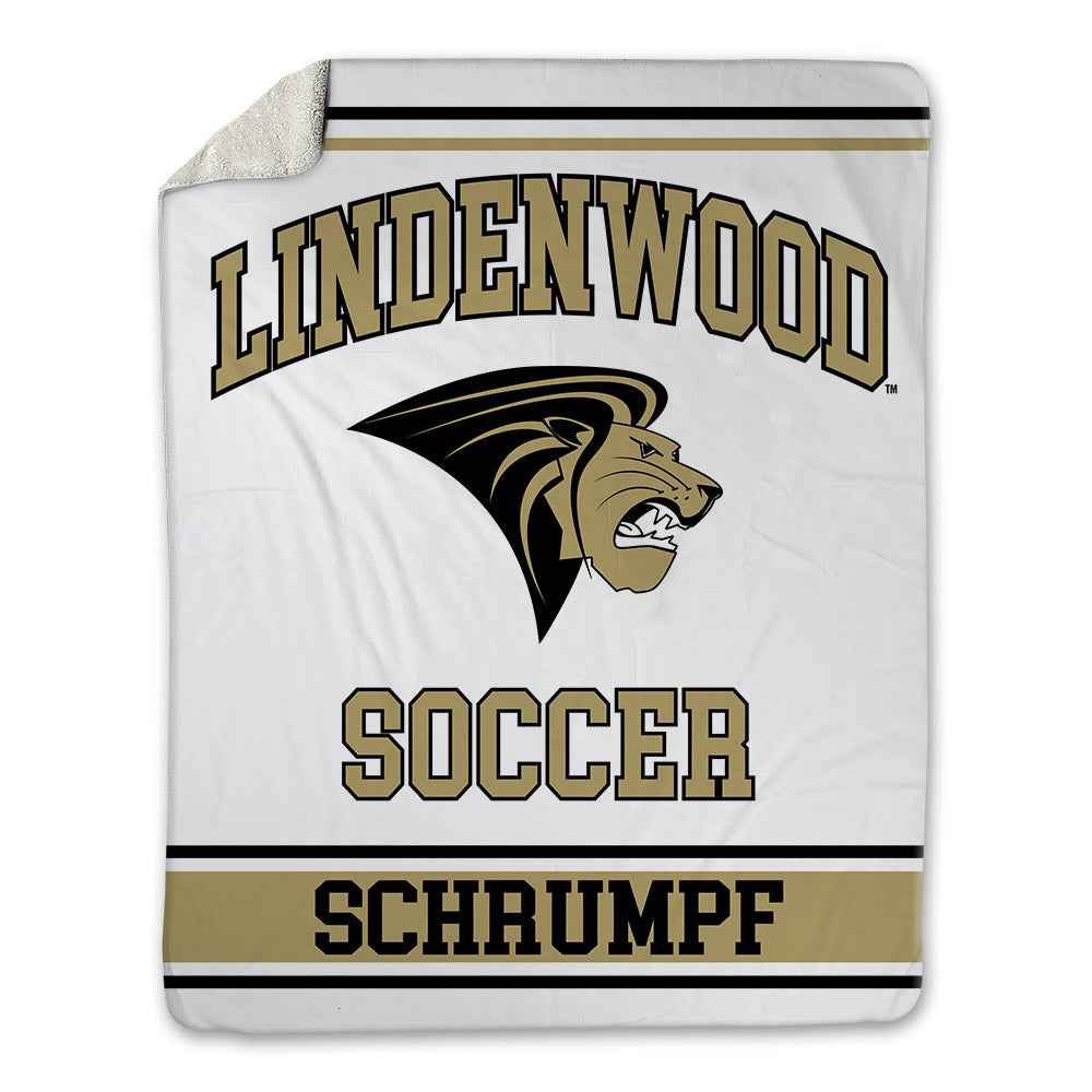Lindenwood - NCAA Women's Soccer : Allison Schrumpf - Blanket-1