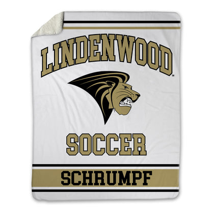 Lindenwood - NCAA Women's Soccer : Allison Schrumpf - Blanket-1