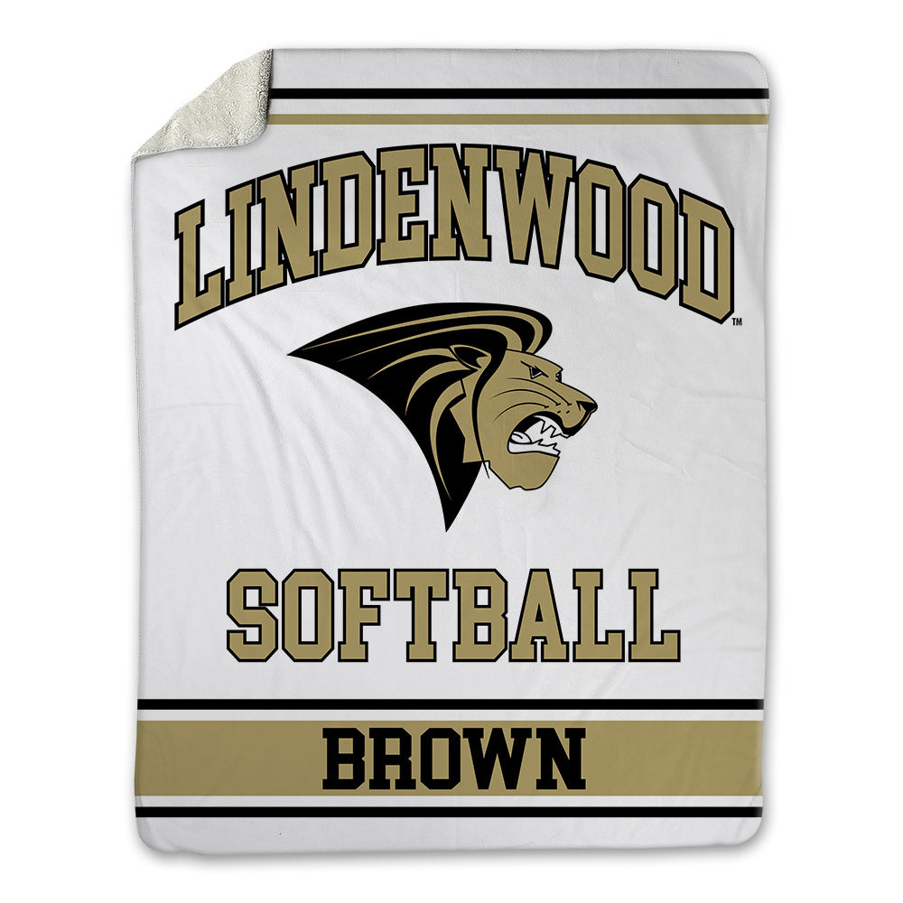 Lindenwood - NCAA Softball : Teryn Brown - Blanket-1