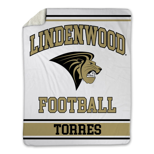 Lindenwood - NCAA Football : Jaylen Torres - Blanket-0