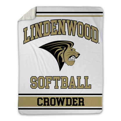 Lindenwood - NCAA Softball : Kylee Crowder - Blanket-1