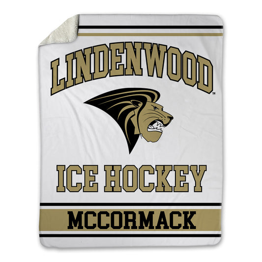 Lindenwood - NCAA Women's Ice Hockey : Raquel McCormack - Blanket-0