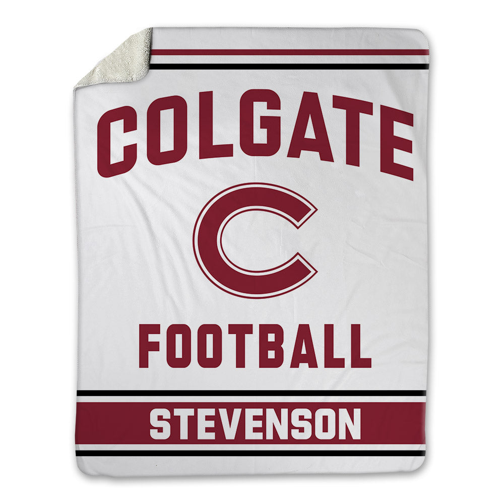 Colgate - NCAA Football : Michael Stevenson - Blanket-0