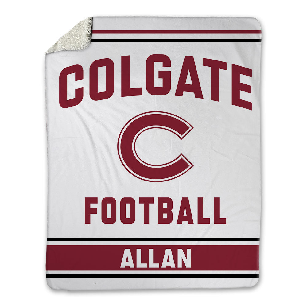 Colgate - NCAA Football : Reece Allan - Blanket-0
