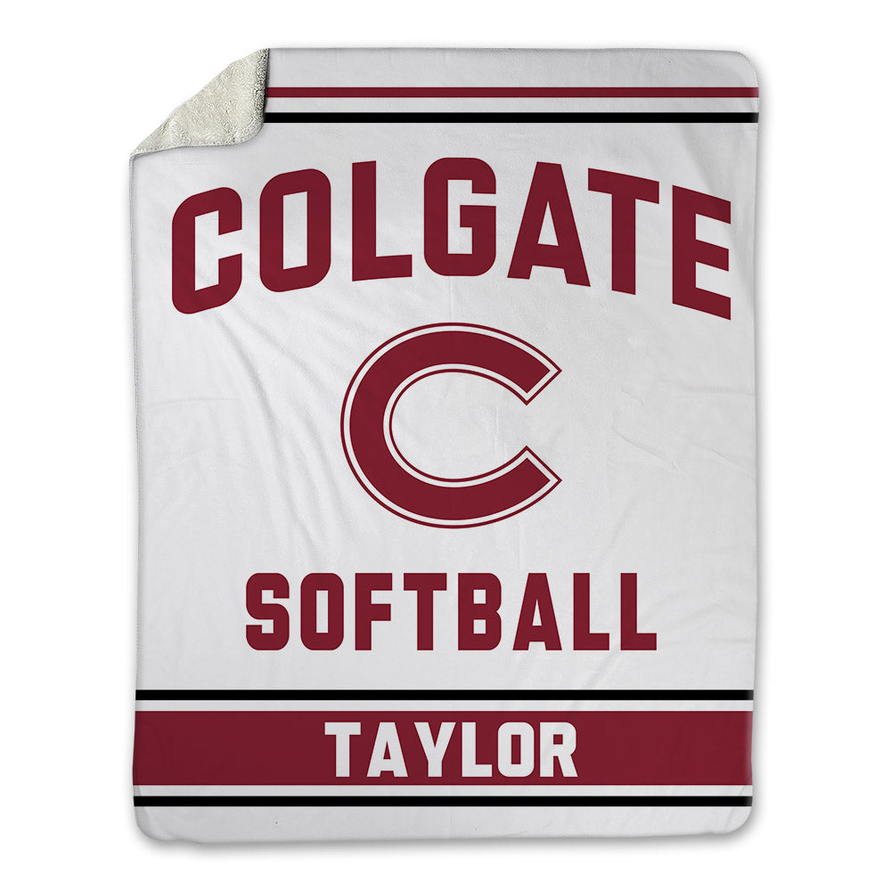 Colgate - NCAA Softball : Beth Taylor - Blanket-0