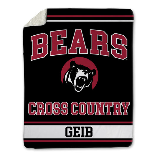 Lenoir Rhyne - NCAA Men's Cross Country : Cooper Geib - Blanket-0