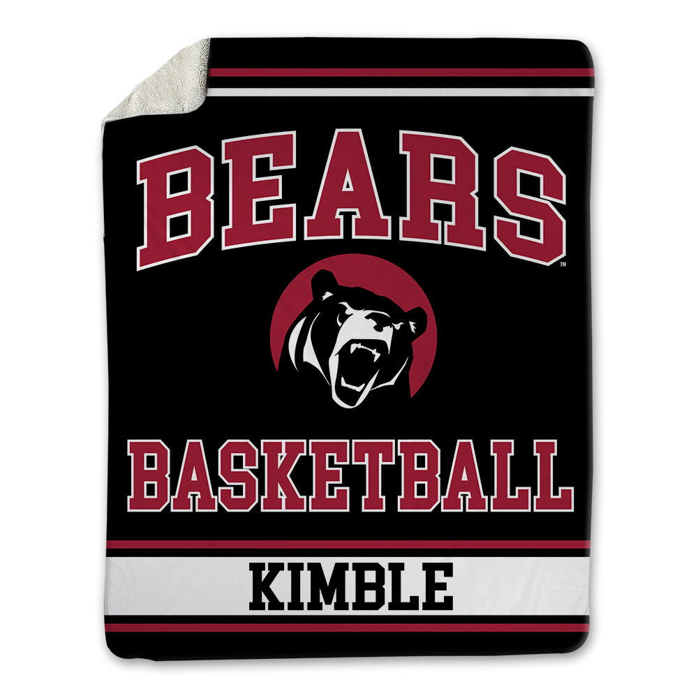 Lenoir Rhyne - NCAA Men's Basketball : Blessin Kimble - Blanket-0
