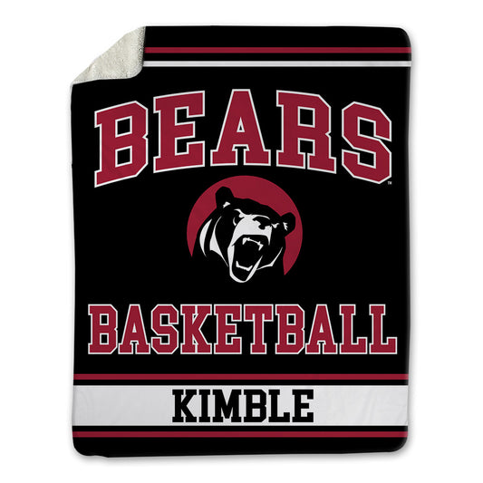 Lenoir Rhyne - NCAA Men's Basketball : Blessin Kimble - Blanket-0