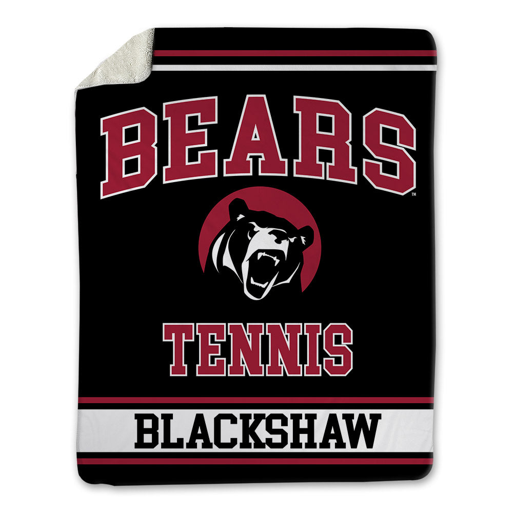 Lenoir Rhyne - NCAA Men's Tennis : Elijah Blackshaw - Blanket-0