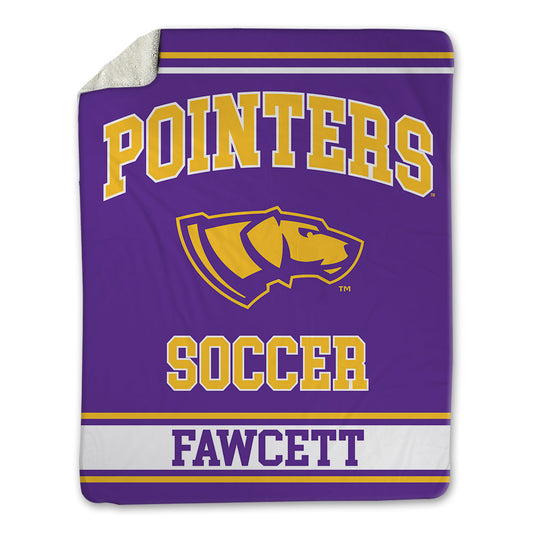 UWSP - NCAA Men's Soccer : Owen Fawcett - Blanket-0
