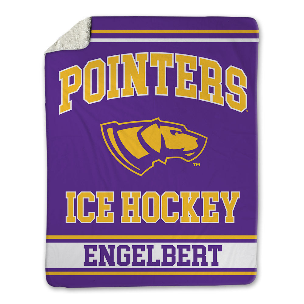 UWSP - NCAA Men's Ice Hockey : Chris Engelbert - Blanket-0