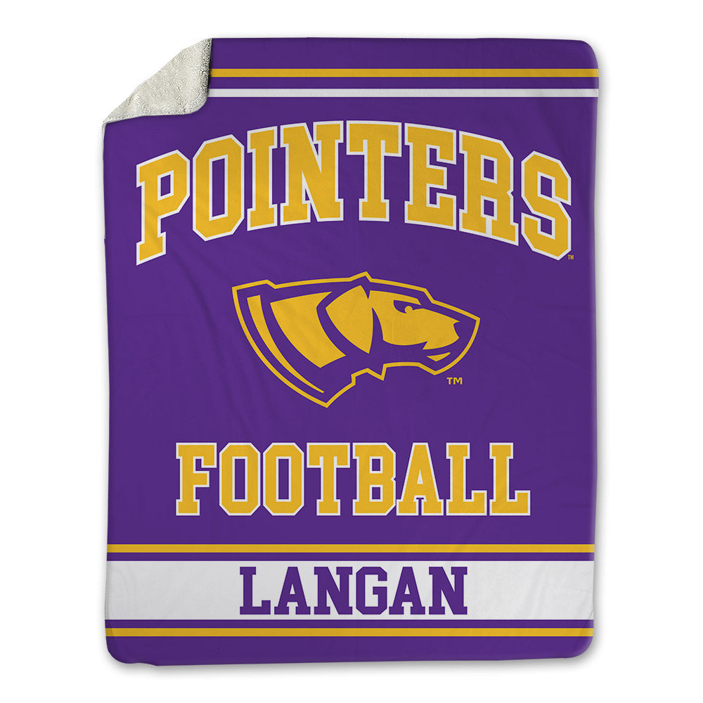 UWSP - NCAA Football : Payton Langan - Blanket-0