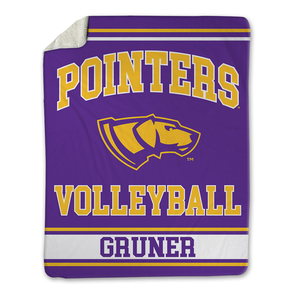 UWSP - NCAA Women's Volleyball : Jadynn Gruner - Blanket-0